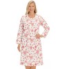 Collections Etc Snowflake Print Flannel Gown - 2 of 4