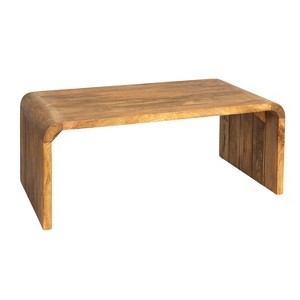 Storied Home Waterfall Edge Coffee Table - 1 of 4