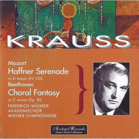 Mozart & Krauss - Haffner-serenade + Beethoven (cd) : Target