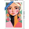 Trends International Reinders: Portraits - Vibrant Woman II Framed Wall Poster Prints - 3 of 4
