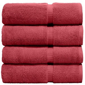 BC BARE COTTON Luxury Hotel & Spa Towel Turkish Cotton Bath Towel Set (27x54 Inches) - 1 of 4