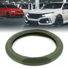Unique Bargains Car Army Green 33cm-46cm Dia Silicone Nonslip Steering Wheel Cover Protector Green - 2 of 3