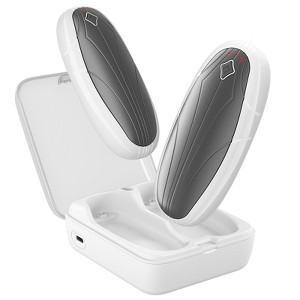 Morfone Hand Warmers Rechargeable 2 Pack, 14000mAh with Wireless Charging Case,3 Heat Settings Up to 50-Hour Portable Pocket Heater. - 1 of 4