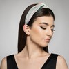 Unique Bargains Women's Fashion Color Block Knotted Wide Headband 1.57" Width 1 Pc - 3 of 4