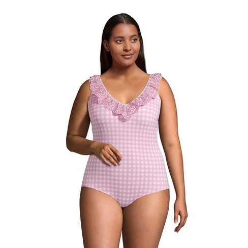 My Favorite Lands' End Swimwear as a Size 14 Over 40