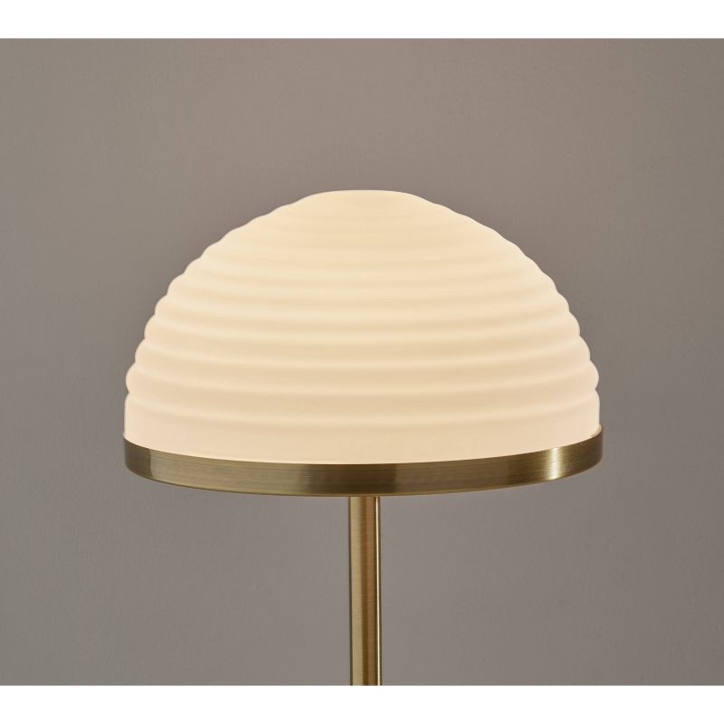 Juliana Table Lamp with Smart Switch Antique Brass (Includes LED Light Bulb) - Adesso, 5 of 8