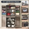 72" Tall Farmhouse Kitchen Pantry - 4 of 4