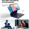 Dexnor for Samsung Galaxy Tab S6 Lite 10.4 Inch 2024/2022/2020 Case with Keyboard Floating Cantilever Magnetic Stand Multi-Touch Trackpad - 3 of 3