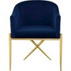 Meridian Furniture,Xavier Velvet Dining Chair - 3 of 4
