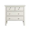 GDFStudio Georgina Rustic 28" 4-Drawer Wooden Nightstand - 4 of 4