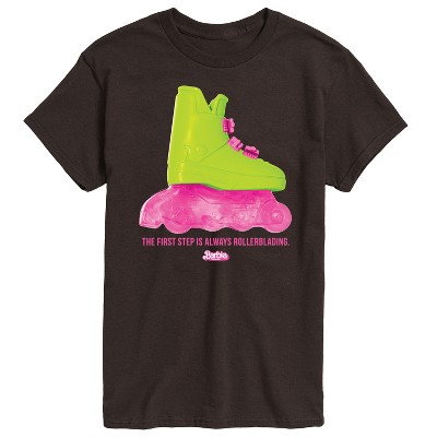 Men's - Barbie - Rollerblading Barbie the Movie Short Sleeve Graphic T-Shirt