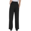 Calvin Klein Womens X Fit Pleat Front Wide Trousers Relaxed Dress Pants - 2 of 2