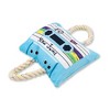 American Pet Supplies Retro Cassette Tape Squeaker Dog Chew Toy – Plush Dog Toy with Durable Texture, for Engaging Play and Cuddles - 2 of 4