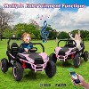 24V  Ride-On UTV for 2 Kids - 400W Electric Truck with Remote Control, 4.5MPH Max Speed, Four-Wheel Suspension & Music - 4 of 4