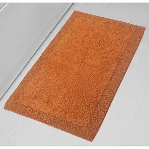 Home Weavers Luxury Collection 100% Cotton Tufted Bathroom Rug, Non-Slip Latex Bath Rug - 1 of 4