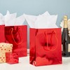 Sparkle and Bash 24 Pack Gift Bags with Handles for Birthday Party Favors, Baby Shower, 10 x 8 x 4.25" - 2 of 4