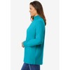 Woman Within Plus Size Perfect Long-Sleeve Turtleneck Tee - 4 of 4