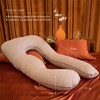 PharMeDoc Pregnancy Pillow, U-Shape Full Body Maternity Pillow - Organic Cotton Cover - 2 of 4