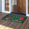 Briarwood Lane Winter Coir Doormat 30x18 Cardinals in Snow For Winter Coir Doormat - 2 of 2