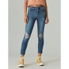 Lucky Brand Women's High Rise Bridgette Skinny Destruct Jean - 4 of 4