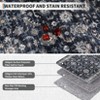Vintage Large Area Rug for Living Room Bedroom Distressed Rug Non-Slip Low Pile Machine Washable Rug - 3 of 4