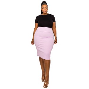 L I V D Women's Molly Pencil Skirt - 1 of 3