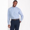 Lands' End Men's Traditional Fit Solid No Iron Supima Pinpoint Buttondown Collar Dress Shirt - 4 of 4
