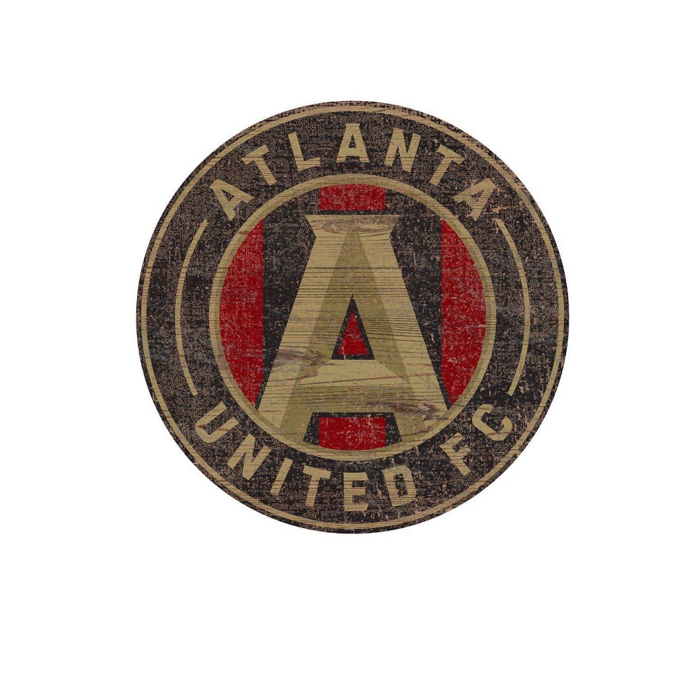 Photos - Wallpaper MLS Atlanta United FC Distressed Logo Cutout Sign 