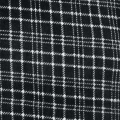 black plaid
