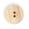 Dritz 20mm Sustainable Wood Round Buttons Beige: Sewing Fasteners, Button Extender, 9 Pieces - 3 of 4