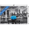 Trends International PD Moreno - Fine Art - Blue Umbrella Unframed Wall Poster Prints - 3 of 4