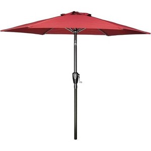 Osparple Outdoor Umbrellas for Patio Travel Beach Umbrella Waterproof Sports Umbrella for Garden without Base - 1 of 4