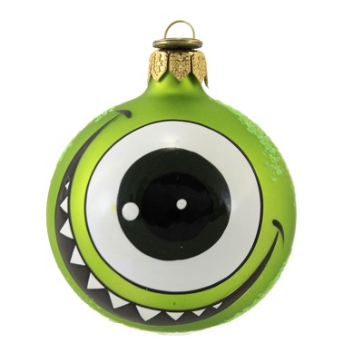 Blu Bom 3.5" One Eyed Smiling Monster Halloween Mike Boo Animated  -  Tree Ornaments