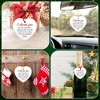 Christmas Couples Gifts for Him and Her - Ceramic Christmas Ornaments 2025 for Tree Decorations - 3 of 4