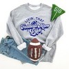 Simply Sage Market Women's Graphic Sweatshirt Livin' That Football Mom Life - 3 of 4