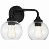 Craftmade Lighting Glenda 2 - Light Vanity in  Flat Black - 2 of 4