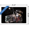 Trends International Disney Tim Burton's The Nightmare Before Christmas - Distorted Group Framed Wall Poster Prints - 3 of 4