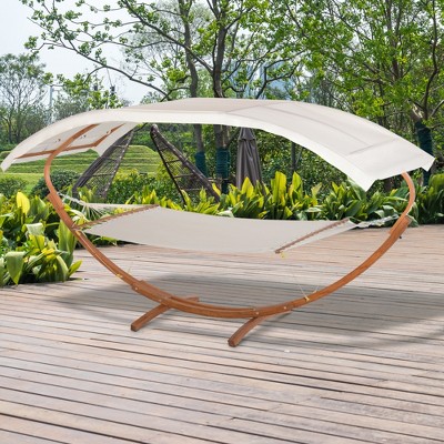 Hammock Stand Canopy Target, Wooden Hammock Stand With Canopy
