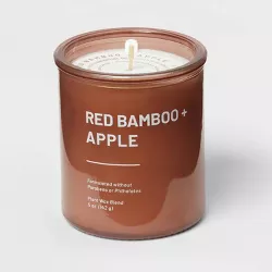 5oz Glass Jar Candle Red Bamboo & Apple Red - Project 62™