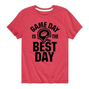 Boys' - Instant Message - Game Day Best Day Short Sleeve Graphic T-Shirt - 1 of 4