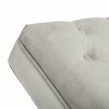 Monroe Chaise with Round Pillow - FOX6286 - Safavieh - 3 of 4