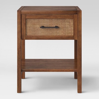 target rattan side table