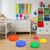 Costway 5pcs Kids Balance Stepping Stones Indoor & Outdoor Coordination & Balance Toy - 2 of 4