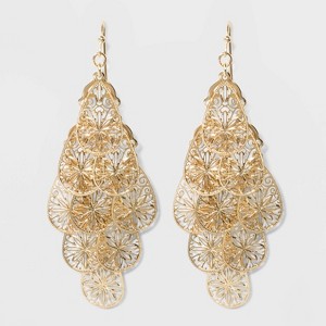 Filigree Kite Earrings - A New Day Gold, Women