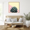 Amanti Art Agave 04 by Amini54 Canvas Wall Art Print Framed - 4 of 4