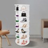 YIYIBYUS Rotating 7-Tier Spinning Shoe Rack, Free Standing Shoe Organizer - 2 of 4