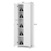 Costway 73.5''Double Door Tall Pantry Cabinet Freestanding Versatile Storage Organizer White - 4 of 4