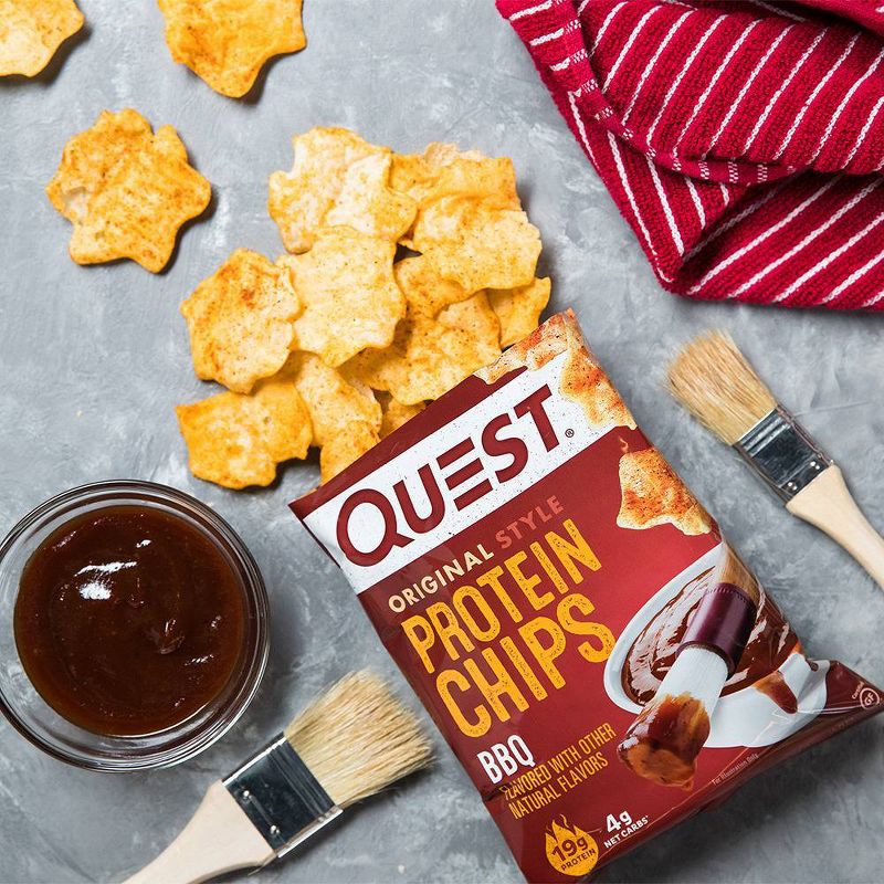 Quest Nutrition Protein Chips - BBQ, 3 of 8