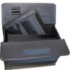 Amerileather Black Leather Wheeled Catalog Case - 2 of 4