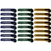 MotoProducts 24 Bulk 6" Box Cutters Assorted Colors with Snap-Off Blades and Safety Locks - 3 of 4